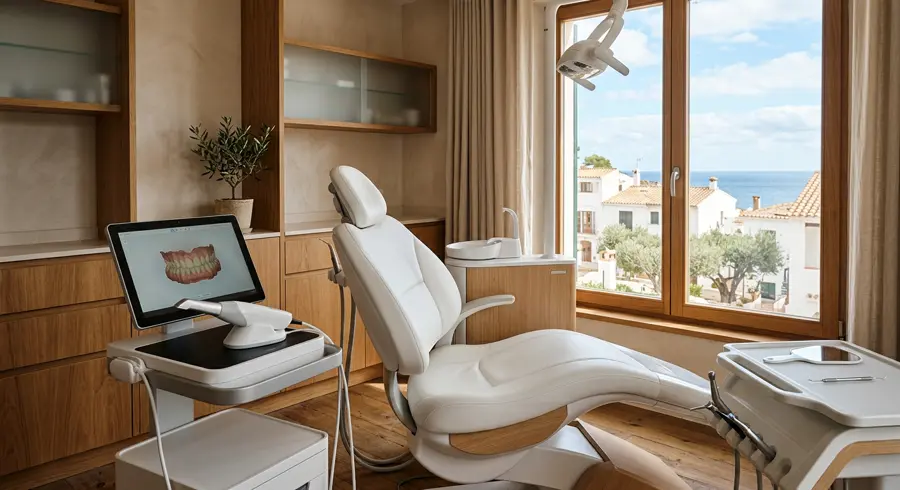 Modern dental treatment room